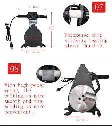 PE PP PB PVDF Pipe Hot Melt Machine Pipe Welder 2.48-6.3'145017 - Photo 4