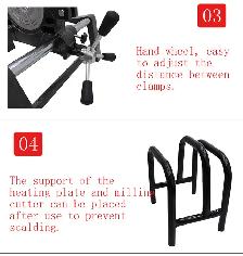 PE PP PB PVDF Pipe Hot Melt Machine Pipe Welder 2.48-6.3'145017 - Photo 8