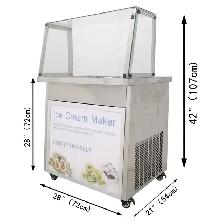 Fried Ice Cream Machine Ice Cream Roll Maker 220358 - Photo 7