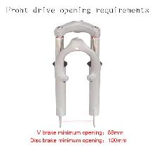 24' Mountain Bike E-bike Conversion Kit Front Wheel 141107 - Photo 4