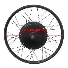 24' Mountain Bike E-bike Conversion Kit Front Wheel 141107 - Photo 8