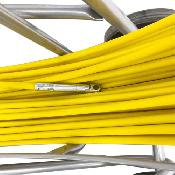 12mm Fish Tape Fiberglass Wire Cable Duct Rodder Puller 170553 - Photo 6