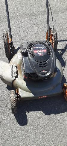 22 inch Ryobi 6 hp push lawn mower