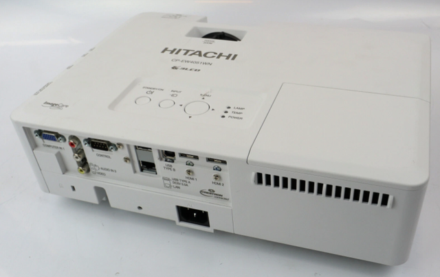 HITACHI CP-EW4051WN 3LCD PROJECTEUR 4000 ANSI LUMENS WXGA HDMI - Photo 4