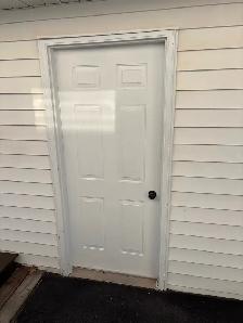 34 in EXTERIOR STEEL DOIR