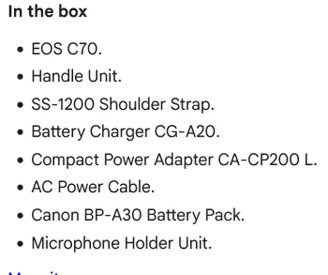 CANON C 70 PROFESSIONAL CINEMA CAMERA - Photo 7