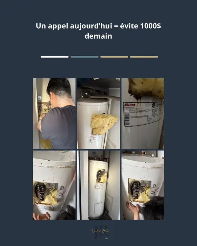 C H A U F F E  E A U  MONTREAL  I N S T A L L A T I O N