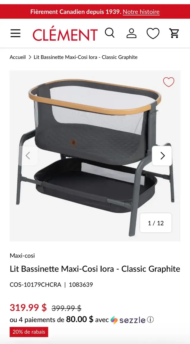 LIT BASSINETTE MAXI-COSI IORA - Photo 5