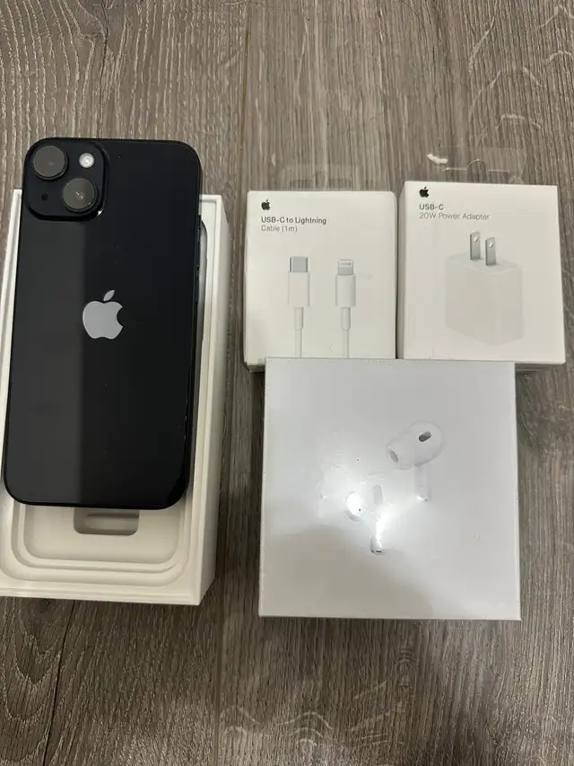 iPhone 14 128gb Airpods/Charger Set/Delivery