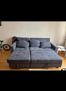 BRANDNEW 3'4'5'6 SEATER Sectional Sofa Bed With Ottoman - Photo 2
