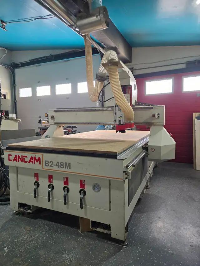 CanCam 4'x8' single phase vacuum table CNC roouter - Photo 6