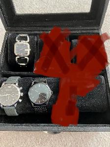 Ladies Gucci watch, Men’s 2 Emporia Armani watches