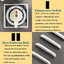 110V Electric Rolling Mill for Gold Making Flake Machine 056390 - Photo 3