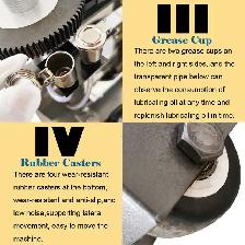 110V Electric Rolling Mill for Gold Making Flake Machine 056390 - Photo 4