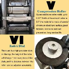 110V Electric Rolling Mill for Gold Making Flake Machine 056390 - Photo 5