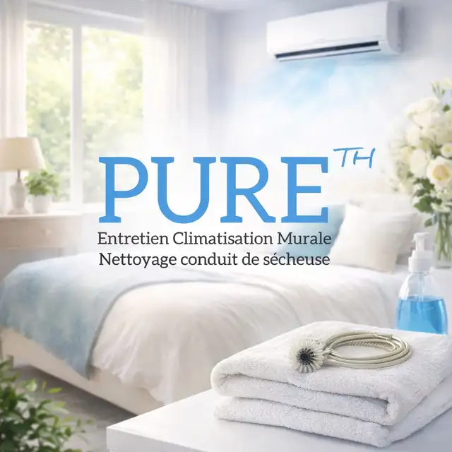 Entretien saisonnier – clim murale / échangeur d’air / sécheuse