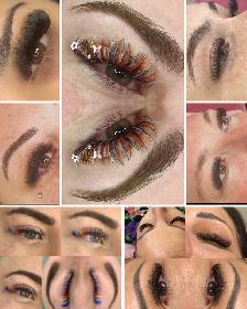 Lash set model call $100, tooth gems $40 - Photo 7