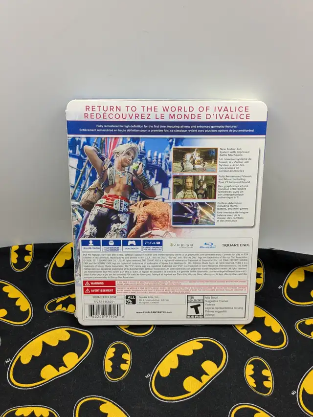 Final Fantasy XII The Zodiac Age Limited Steelbook PS4 (#2852) - Photo 2