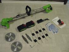 21 Volt Cordless Grass Trimmer/Edger, BRAND NEW - Photo 9