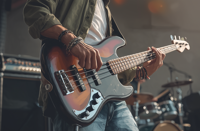 Ajustement & réparation de basse électrique - Luthier