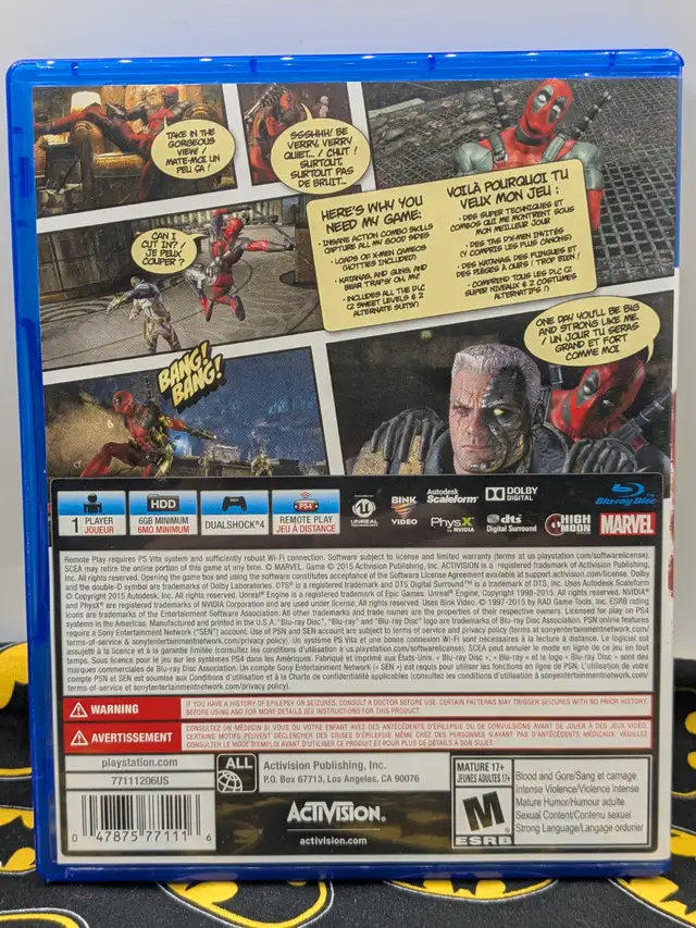 Deadpool The Game PS4 (#18718) - Photo 2