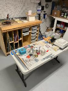 Unused stain glass and pieces and Tools