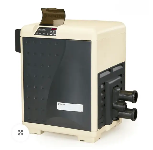 MASTERTEMP HD POOL HEATER BY PENTAIR - 400K BTU, NATURAL GAS