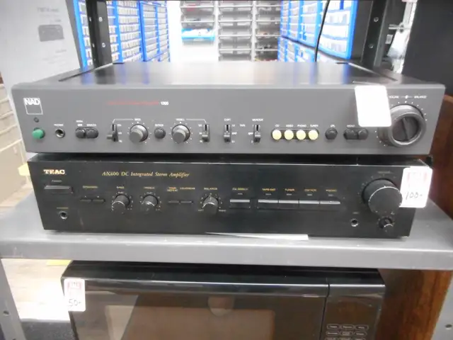 Vintage Audio Receivers, Pre-amp's, Amplifiers, EQ's, VHS VCR's.