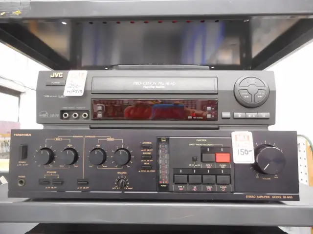 Vintage Audio Receivers, Pre-amp's, Amplifiers, EQ's, VHS VCR's. - Photo 2