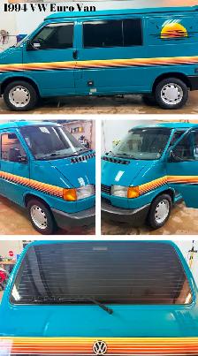 1994 VW Euro Van Westfalia Freshly Certified Waxed Shampooed