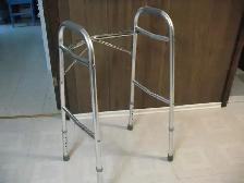 2 Adult Foldable Aluminum Walkers - Photo 4