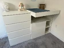 Baby change table and dresser