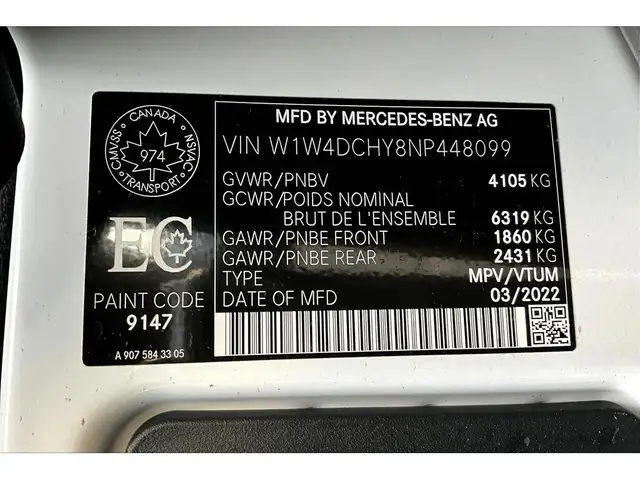 2022 Mercedes-Benz Sprinter Crew Van 2500 High Roof | Diesel | 1 - Photo 32