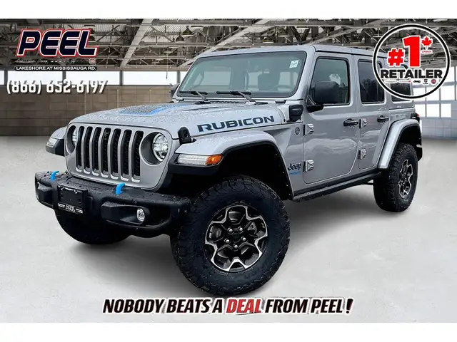 2021 Jeep Wrangler 4xe Rubicon PHEV | Tow Pkg | Steel Bumper | 4