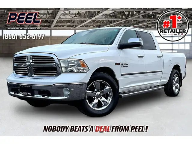 2015 Ram 1500 Big Horn Ecodiesel CrewCab | 6'4 Bed | AS IS | 4X4