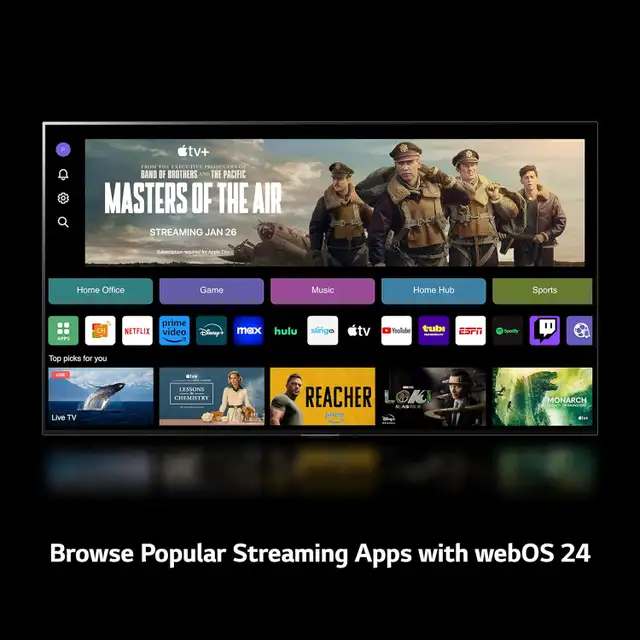 BRAND NEW LG OLED C4 65'/77'4K,UHD,HDR,240MR,EVO PANEL,SMARTOLED - Photo 3