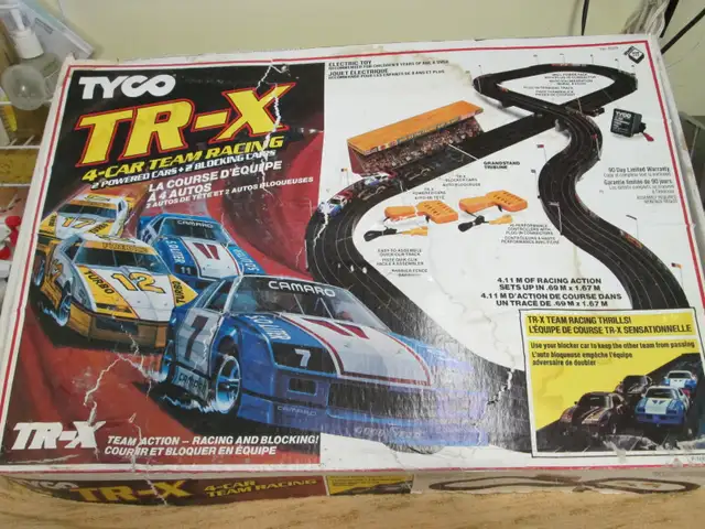 TYCO TR-X ROAD COURSE GAME