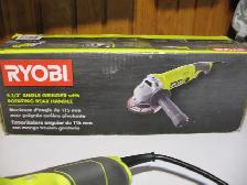 RYOBI 4 1/2 inch Corded Angle Grinder, BRAND NEW - Photo 6