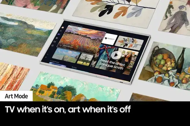 BRAND NEW SAMSUNG FRAME 65'/75'4K,UHD,HDR,240 MR,WIF,FRAME QLED - Photo 5