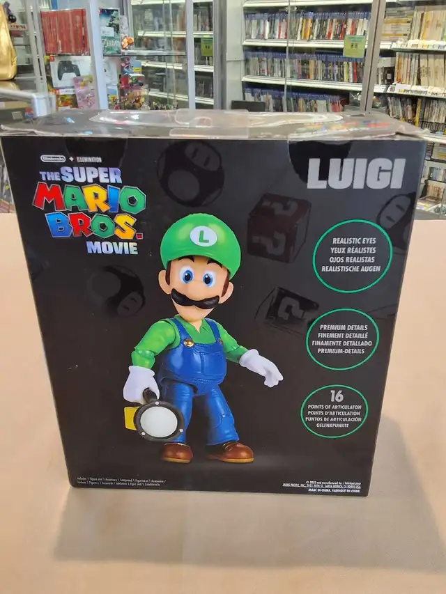 Super Mario Bros Movie - Luigi action figure - Photo 2