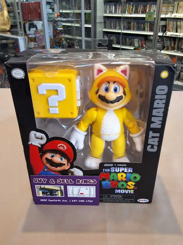 Super Mario Bros Movie - Cat Mario action figure