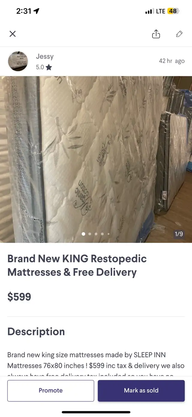 Brand New QUEEN Platform frames $199 Free Delivery - Photo 4