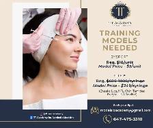 Training Models Needed