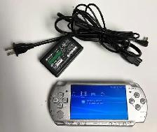Sony Playstation PSP-2001 Portable Console With Charger (Silver)