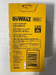 DEWALT 20V MAX Lithium-Ion Cordless LED Work Light / Pivoting Jo - Photo 2