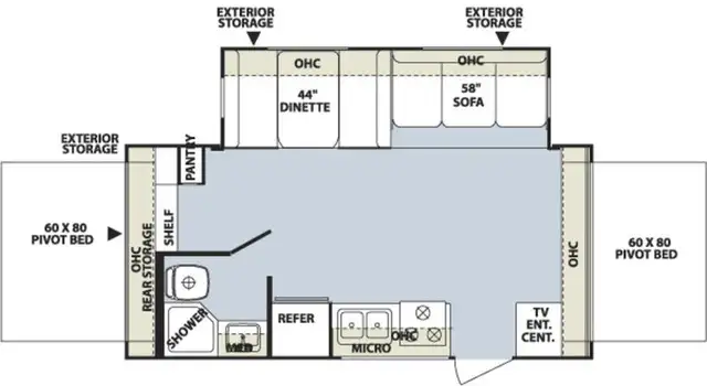2011 Forest River Flagstaff Shamrock 21SS - Photo 18