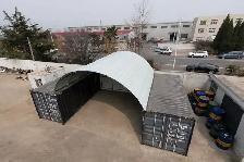 Metal Container Shelter C2020 – Industrial Strength 20’×20’×6.5’ - Photo 2