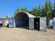 Metal Container Shelter C2020 – Industrial Strength 20’×20’×6.5’ - Photo 3