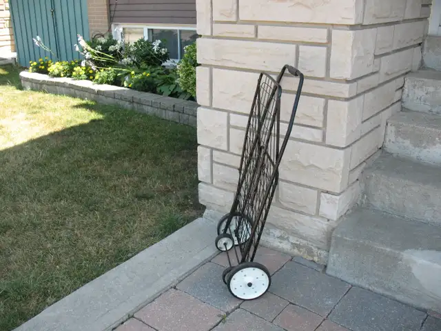 Large Folding Shopping Cart, $45 - Photo 4
