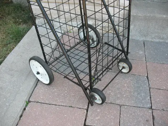 Large Folding Shopping Cart, $45 - Photo 9
